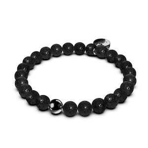 Memorial Day Doorcrashers: Erebus | Gunmetal | Black Lava Rock Diffuser Bracelet
