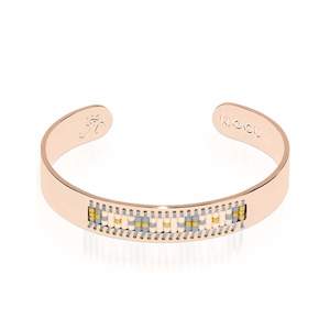 Desert Collection: Monterey | 18k Rose Gold | Boho Bangle