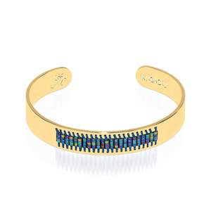 Manhattan Beach | 18k Gold | Boho Bangle
