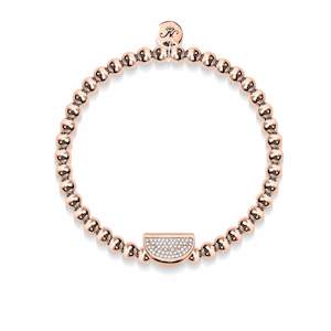 Summer Charms: Juicy | 18k Rose Gold | Crystal Melon