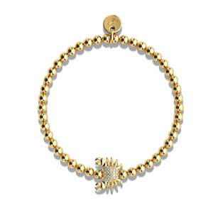 Summer Charms: Tropic of Cancer | 18k Gold | Crystal Sea Crab