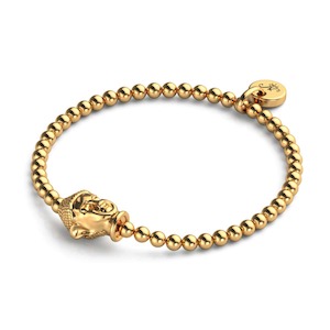 Symbolic Charms: Dharma | 18k Gold | Buddha Charm Bracelet