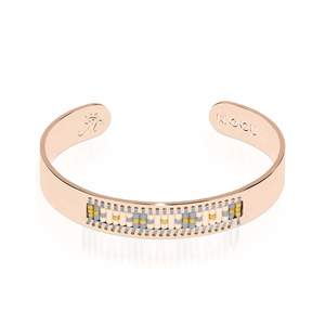 Monterey | 18k Rose Gold | Boho Bangle