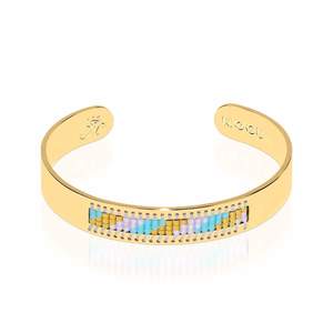 Laguna Niguel | 18k Gold | Boho Bangle