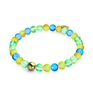 Poolside: BRAZIL | Mermaid Glass Nations Bracelet