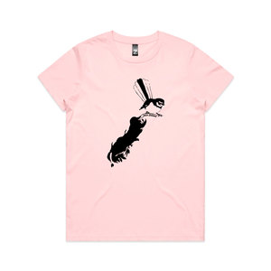 Products: Piwakawaka Womens Tees Noise Zealand