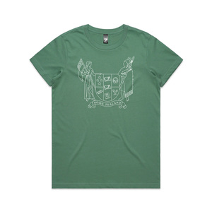 Products: Coat of Arms Womens Tees Noise Zealand