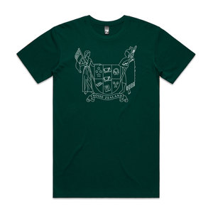 Products: Coat of Arms Mens Tees Noise Zealand
