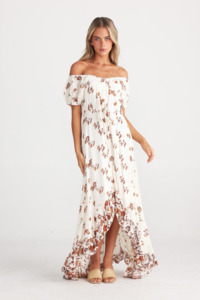 Sale: Rhiannon Dress - Marbella