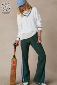 The Upside: Maneki Petra Flare - Racing Green