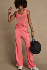 The Upside: The Voila Marnie Wide Leg Pant - Blush