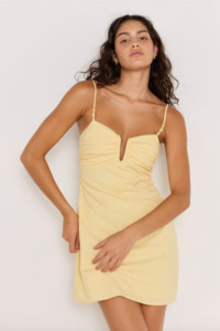 Gigi Mini Dress - Butter