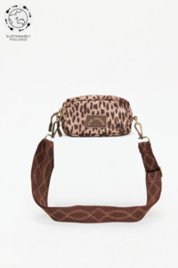 Bags: Panthera Voyage Crossbody Bag - Leopard