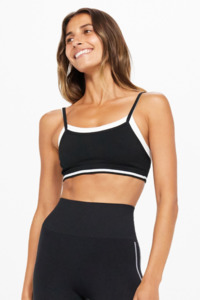 Seamless Kelsey Bra - Black