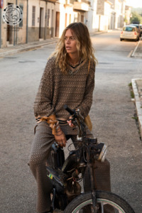 Castilla Millie Knit Sweater - Pebble