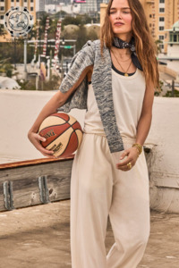 Singlets Tanks Camis: Soho Jacquie Tank Top - Creme