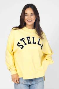 Sweatshirts And Hoodies: Sunday Sweater - Banana with Black Stella 2012