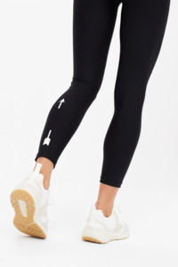 Leggings And Spin Shorts: Matte Tech Midi Pant - Black