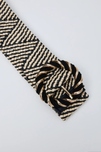 Bags And Bag Accessories: Bella Belt - Black Stripe