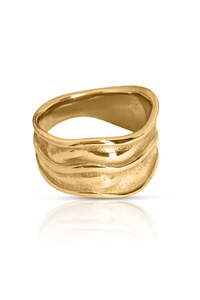 Double Play Ring - Gold
