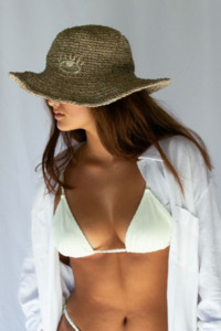 Polly Short Brim Hemp Hat - Eye