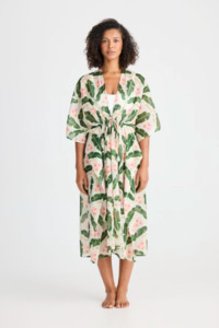 Kaftans Overdresses: Asta Long Kaftan - Paraiso Del Sol