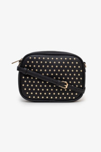 Studded Aggie Bag - Black
