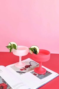 Gifts: Cherry + Blush | Mecc | Silicone Unbreakable Cocktail Glasses