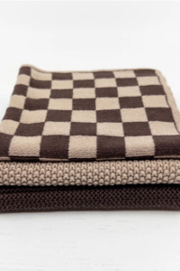 Homeware: Dishcloth Variety 3pk - Choc Hummus Checker