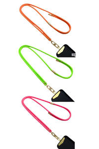 Phone Lanyard - LUX Cord Neon