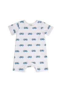 Cotton Romper - Camper Van