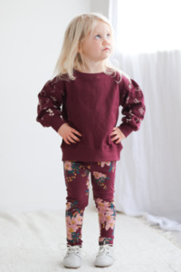 Gifts For Baby: Alpine Flowers Leggings