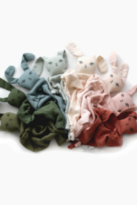 Gifts For Baby: Muslin Bunny Comforter