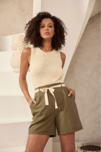 Shanty: Positano Short - Khaki