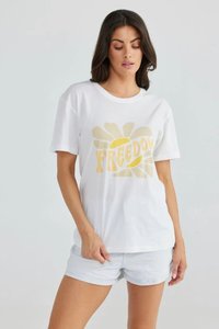 Freedom Relaxed Tee - White
