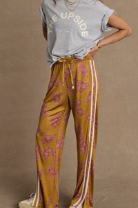 Luxe Loungewear: Fantasy Roma Pant - Batik Floral