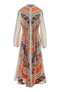 Sale Dresses: Devotion Tiffany Long Dress - Orange/Lilac