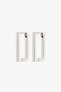 Pilgrim: Feel Recycled Earrings - Silver Plated