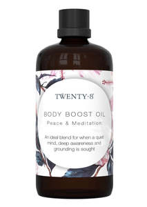Body Care: Body Boost Oil - Peace & Meditation