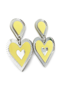 Freina Single Drop Earrings - Lemon Sorbet