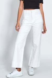 Denim Jeans: Milan Jean - White