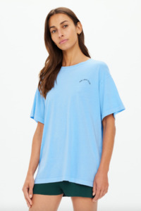 Casual Tees: One Love Club Sammi Tee - Sky