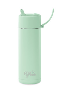 Drinkware: 595ml Ceramic Reusable Bottle - Mint Gelato