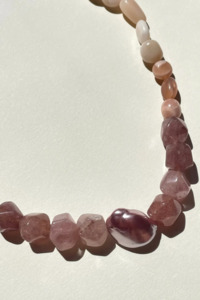 Heartstone Necklace - Silver