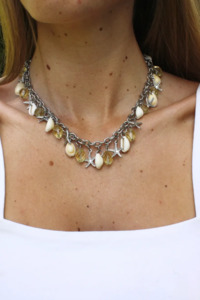 Topaz Necklace - Silver