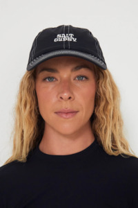 Caps: Dad Cap - Black (Recycled Nylon)