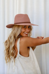 Caps: Sienna Hat - Rosewood