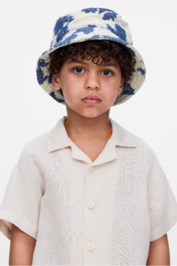 Caps: Kids Morel Bucket Hat - Sail Contraste