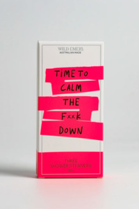 Gifts For Her: Time To Calm The F*ck Down - Shower Steamer 3-Pack
