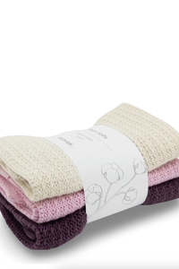 Gifts For Baby: Face Cloth 3pk - Zara